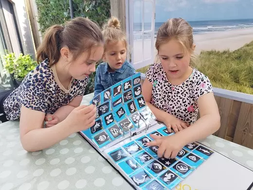 Glittertattoos op evenement